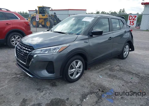 2024 Nissan Kicks S Xtronic Cvt из США, поврежденный, VIN 3N1CP5BV6RL489053